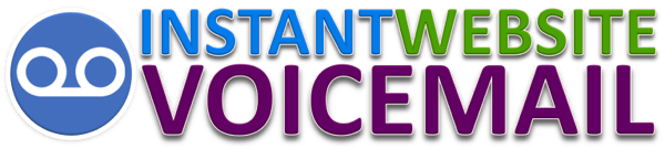 Instant Website Voicemail